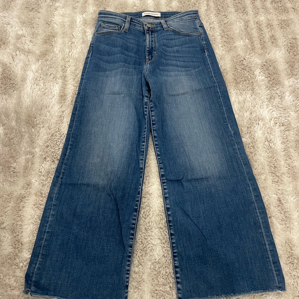 Flying Monkey Deep Blue Flare Jeans